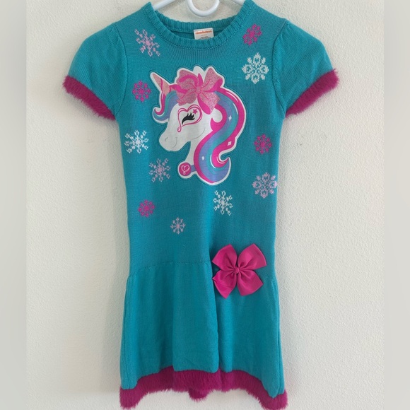 Nickelodeon Jojo Siwa Girl Sweater Dress - Picture 2 of 10